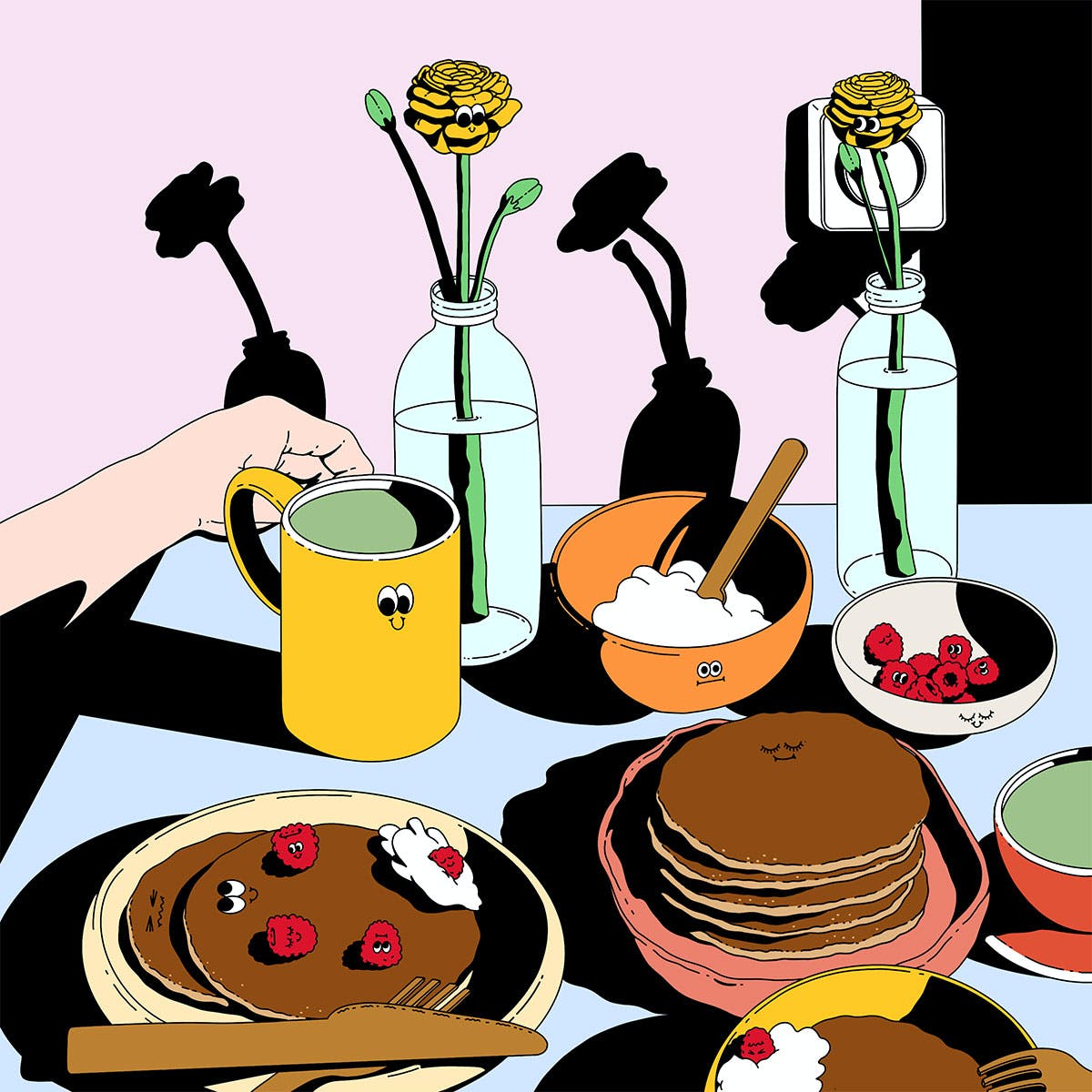 CreativeReview's tweet photo. Hungry? Lauren Martin’s illustrated feasts pack a punch https://t.co/G0hTU59qFh https://t.co/4sT5ZpHNx5