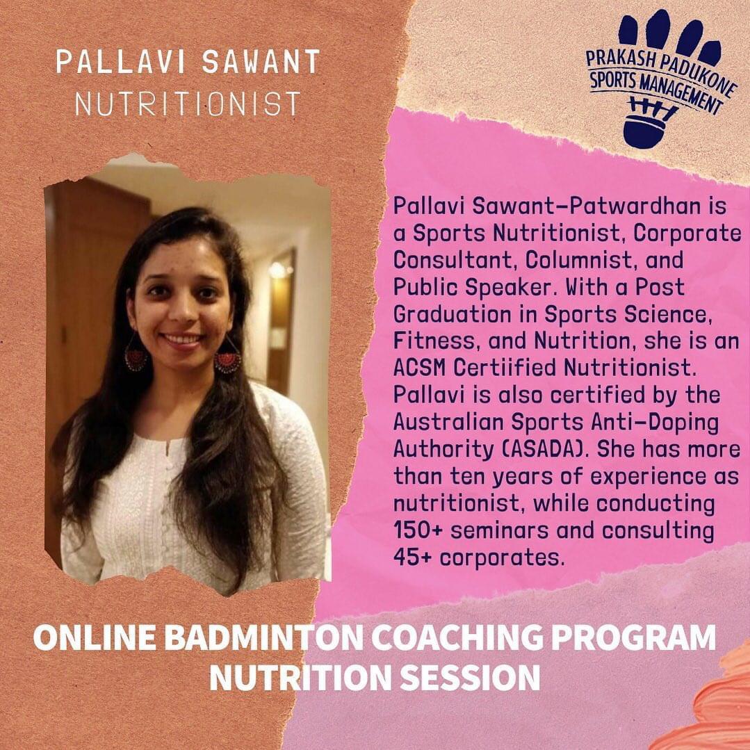 @PraPadukoneSM it was wonderful interacting with your athletes and parents!! Looking forward to many more!! #sportsnutrition