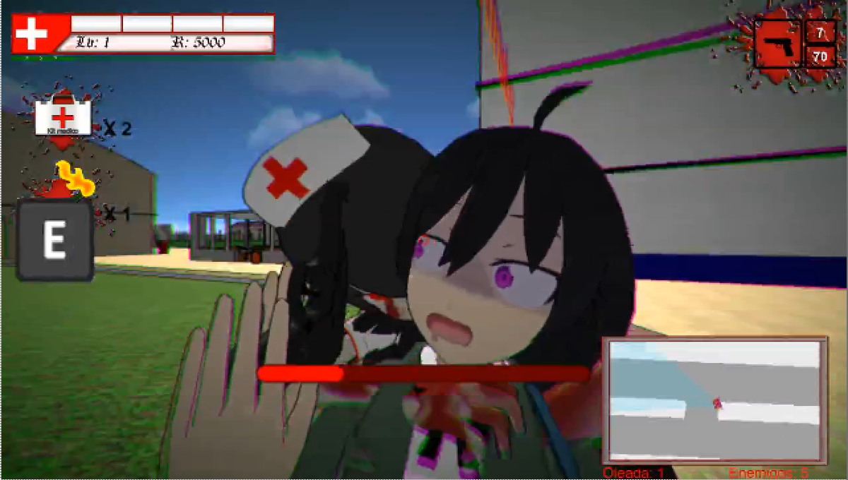 O Xrhsths よりわんこ Vtuber Sto Twitter Academiaｚ アカデミーｚ かわいい女の子が看護師さんに襲われる ゲームです ホラーゲーム実況 7 12 17 36 ゾンビ 開発中 T Co 7dlbt64lba Youtubeより