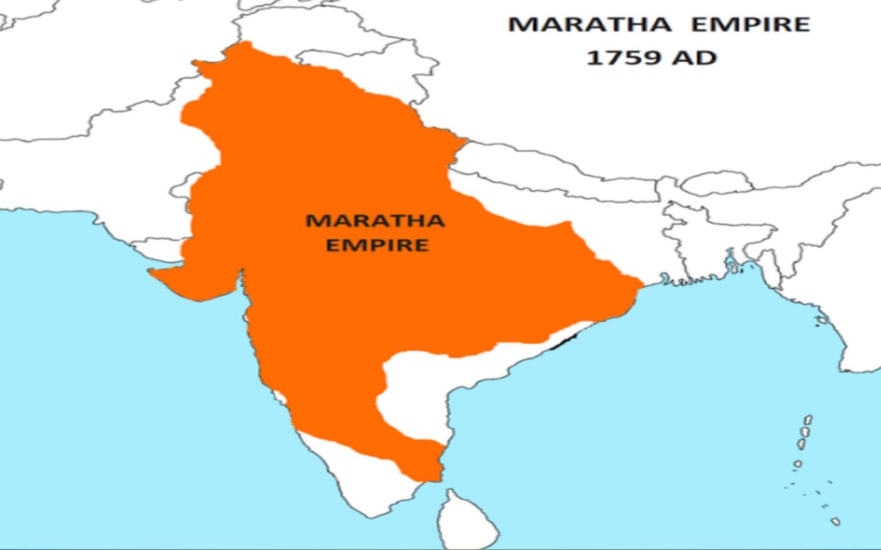 Twitter 上的HINDU REPUBLIC OF INDIA："Maratha Empire at its Peak. Map of Maratha  Empire before the third battle of Panipat. From attock (now pakistan) to  Cuttack (in Odisha). #History #Maratha https://t.co/OC5VYk5n3a" /