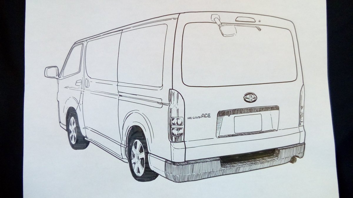 YuukiRui's tweet photo. #トヨタ #Toyota #regiusace
#ラクガキ #ペン画 #イラスト王国 #イラスト塾 #アナログイラスト
トヨタレジアスエース https://t.co/SARmoTKCG7