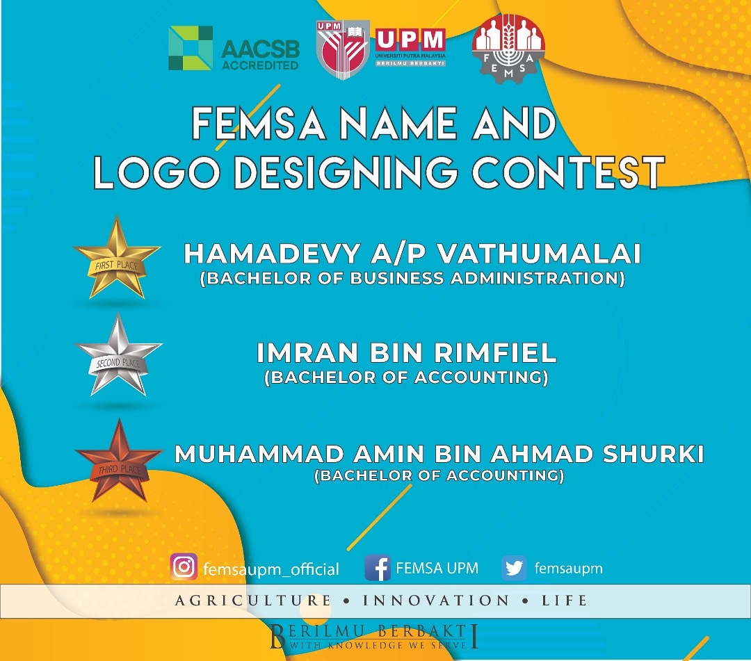 sbescupm's tweet image. Congratulation to dear winners and we very much appreciate the contributions of all participants who have participated in this contest previously. Let's keep the momentum going and hoping to see more SBE members joining for upcoming events.

Thank you. 

#femsa
#sbe
#aascb