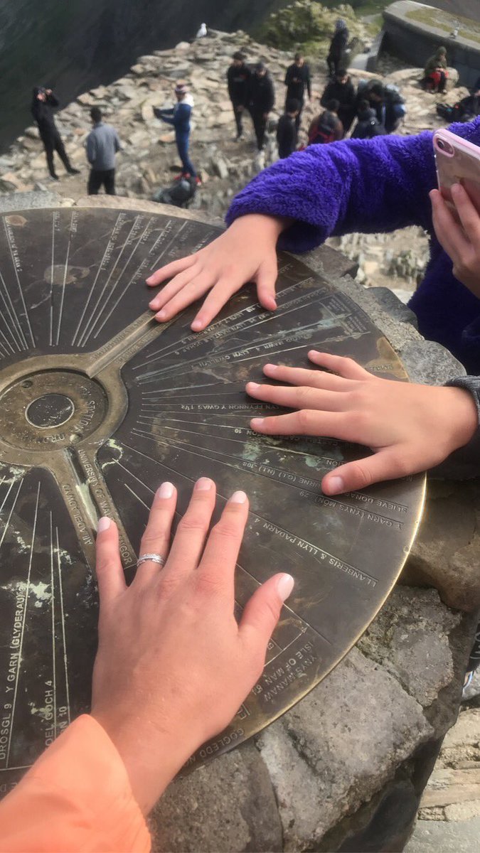 cezshort86's tweet photo. Finally allowed back up the mountains, and I literally couldn’t have been up the top with anyone more precious than these two! Took them up the more difficult route and they smashed it! #snowdon #minerstrack #snowdonia #northwales #wearebackopen https://t.co/Z3LVxt7v0U
