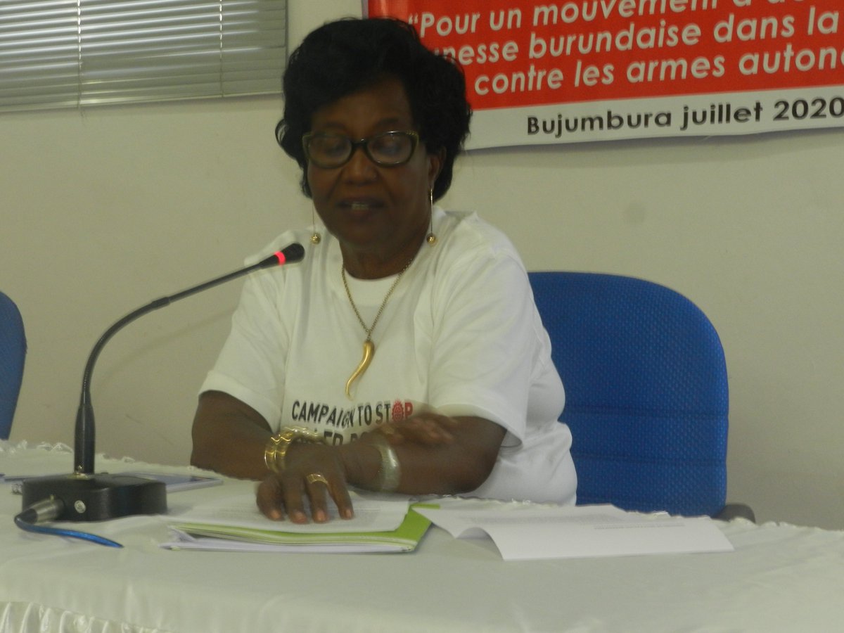WILPF Burundi tweet media