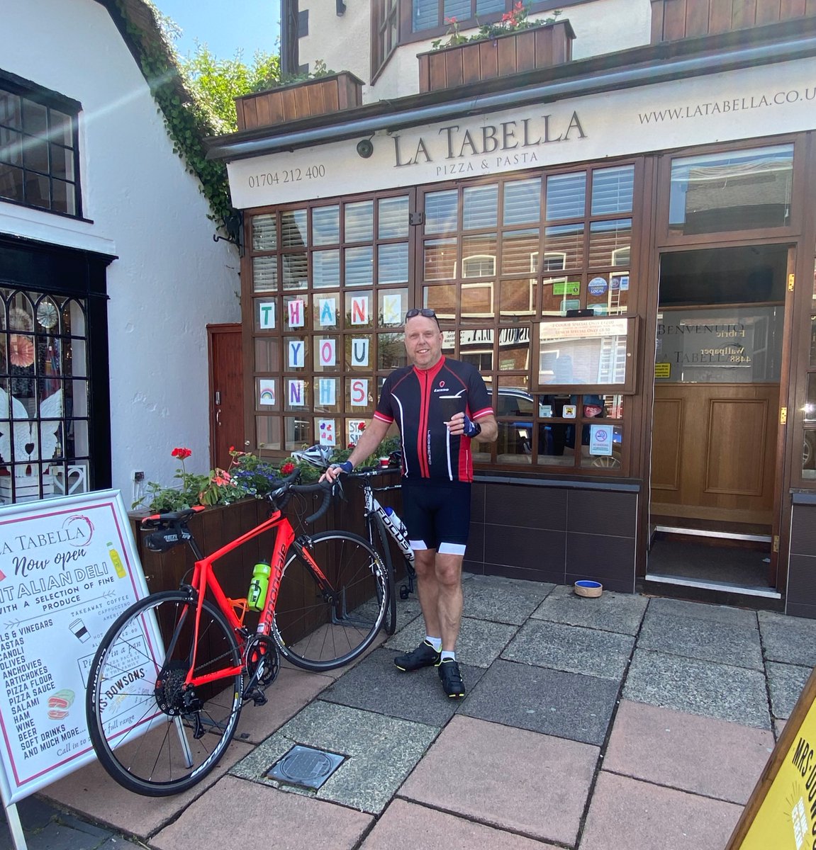 Raguchurchtown's tweet photo. If you're out for a Sunday cycle why not refuel at La Tabella?
We have freshly brewed coffee, pastries, cakes, sandwiches and of course chilled drinks.
#sundaycycle #churchtown https://t.co/KOlG41PN7q
