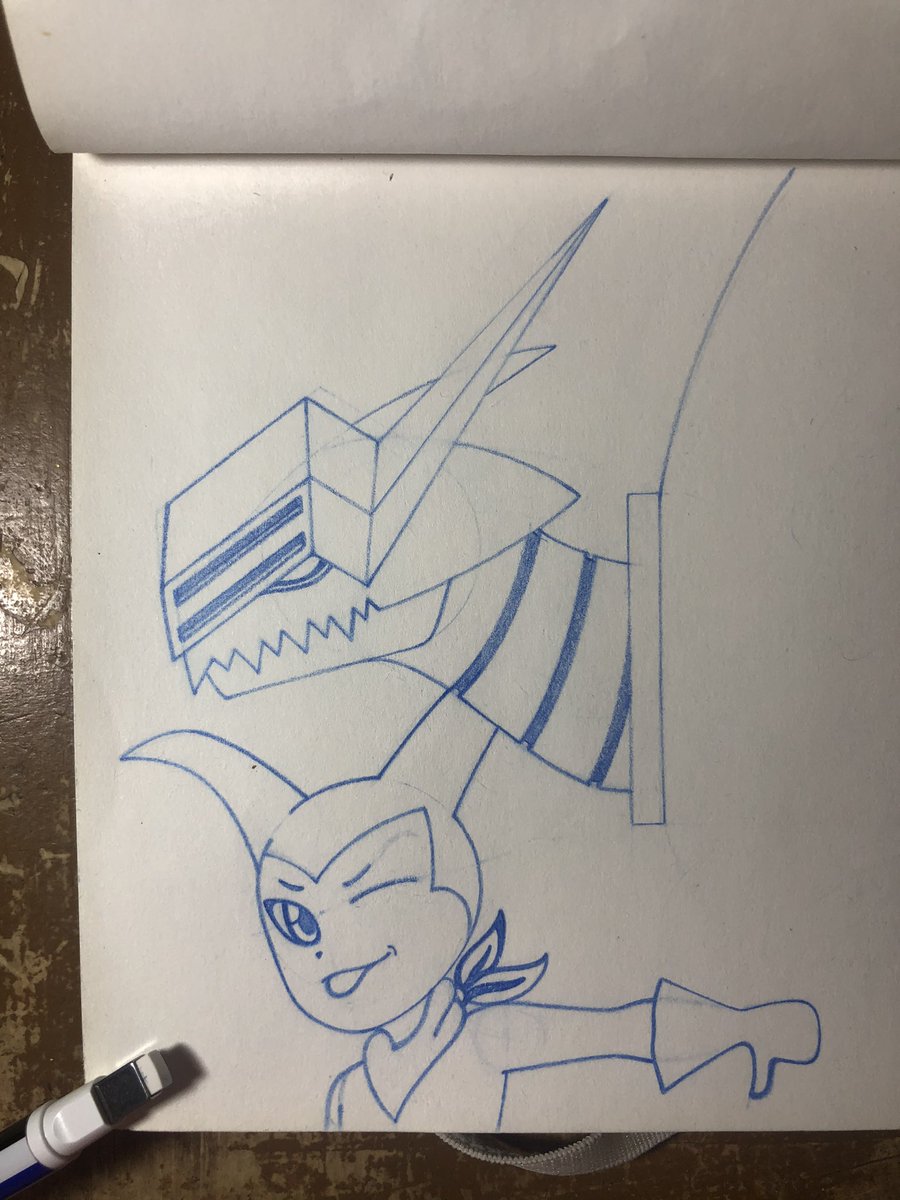 PotatoPo5's tweet photo. Just some sketches I did some time ago. So...here ya go.
#digimon #impmon #deadlyaxemon #anime #animeart #digimonart #art #artwork #drawing #illustration #sketch #traditional #traditionalart https://t.co/xDk6DPCGNi