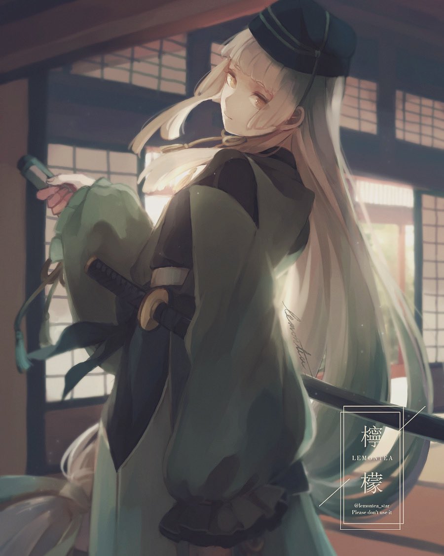 「Commission work
『"凱旋卿" イラエ・エクス』 」|檸檬のイラスト