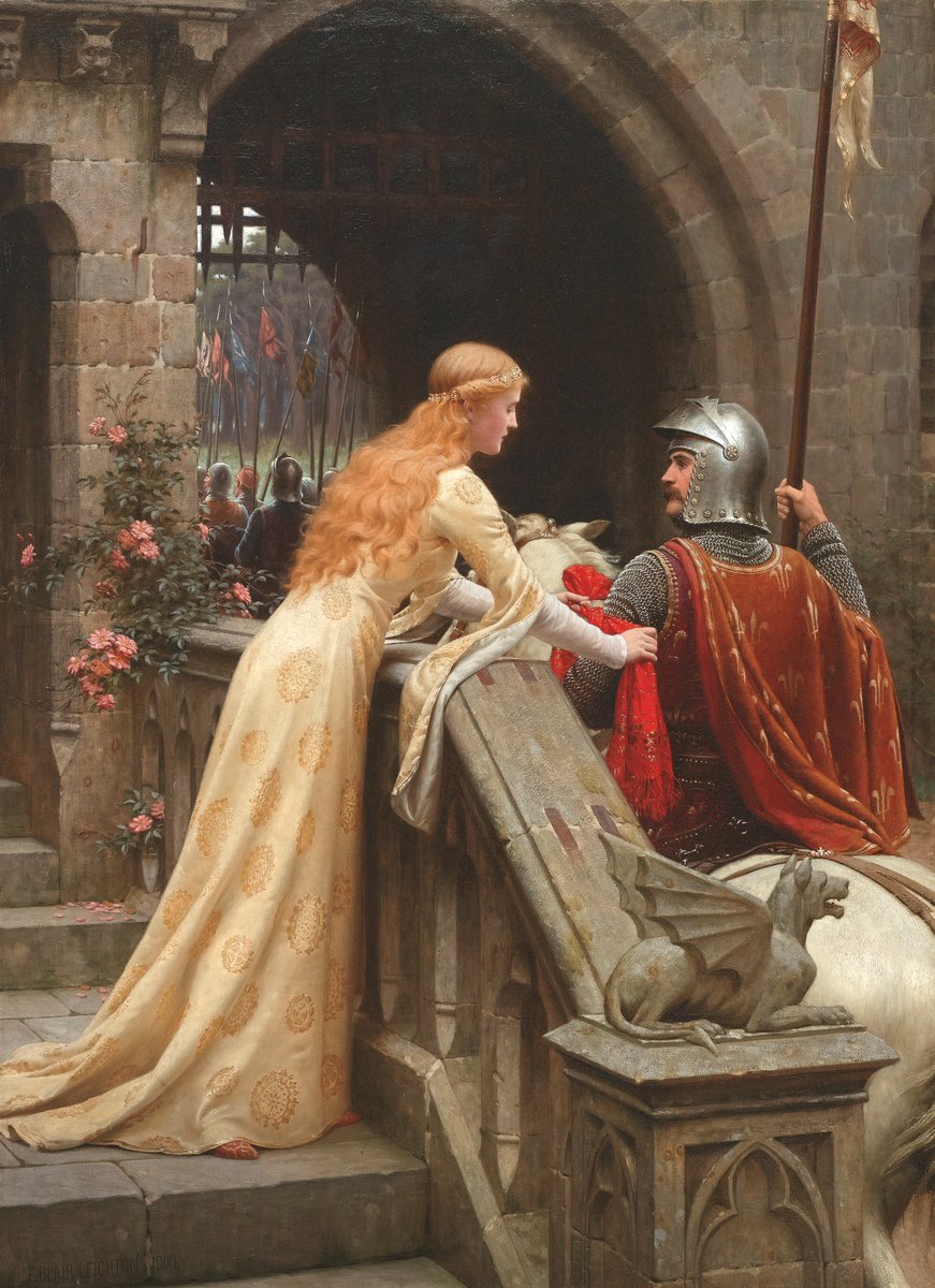 Edmund Blair Leighton. 'God Speed'