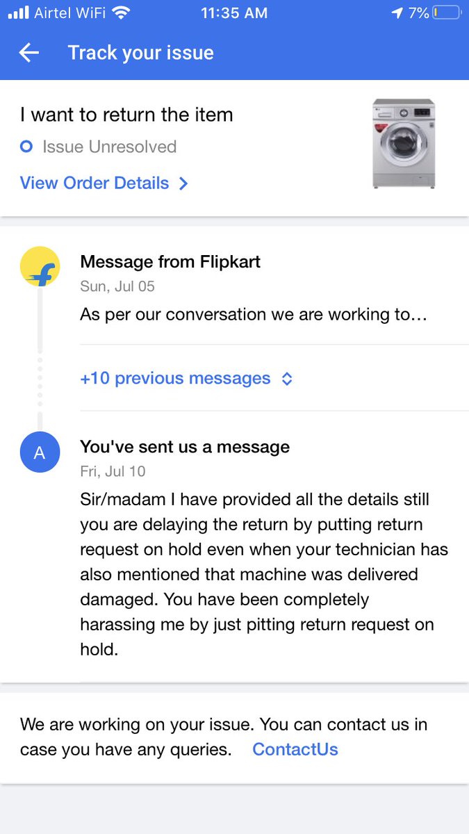 Ansin_03's tweet photo. @flipkartsupport Day 24&amp;counting, @_Kalyan_K more than 24 days have passed and issue is unresolved, delivering damaged product and not processing return should be your motto, @Flipkart is making customers suffer for ordering from flipkart @flipkartsupport #FlipkartWorstService #Flipkart https://t.co/RyRlqeTOVD