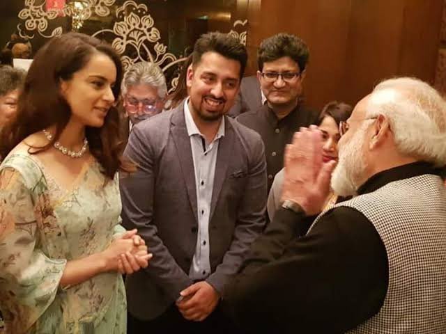 For some1 who couldn’t speak English, a lower middle class family; some1 who ws used n abuses by various old bollywoodias in her starting days; to some1 winning PdmaShri, n who NarendraModi invited in his second swearing in as Prime Minister;  #KanganaRanaut has come a long way!