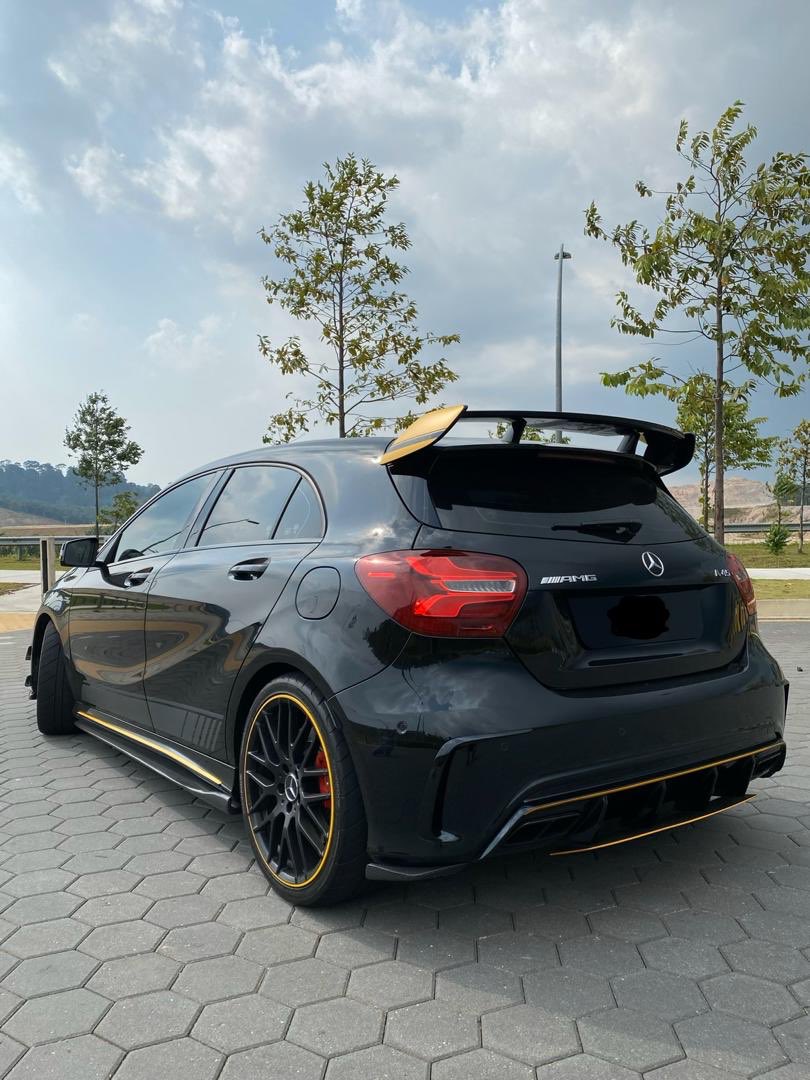 senseiiix's tweet photo. For sale:-
Mercedes AMG A45
YELLOW NIGHT EDITION
Year made 2017
Year registered 2018
Yellow night edition
Only 10 units in Malaysia
Bought new with Cycle & Carriage
Mileage 50k km
Warranty till 2022
RM280K https://t.co/JPmqeNgEHW