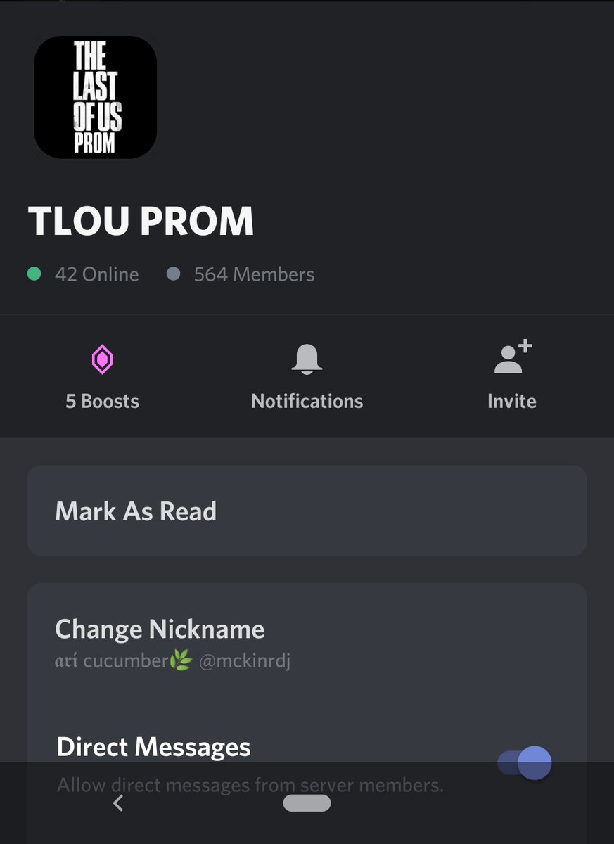 mckinrdj's tweet photo. #TLOUPROM finished it was so great to be with all of u tlou nation ruuuules THANKS FOR MAKING IT POSSIBLE❤✨ https://t.co/vESMXkKtBr