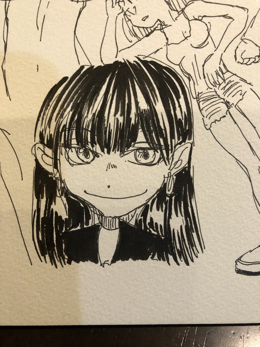 落書きですわ 
