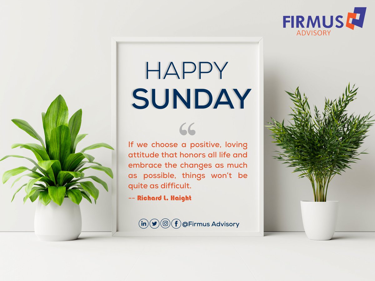 Firmus_Advisory's tweet photo. Have a blessed and beautiful Sunday.
.
.
.
#happysunday #SundayMorning #sundaymotivation #consultancy #consultingfirm #consultancyservices #consultingservices #consulation #consultant #marketresearcher #letgetstarted #quaranteedresults https://t.co/HKGNve0wPW