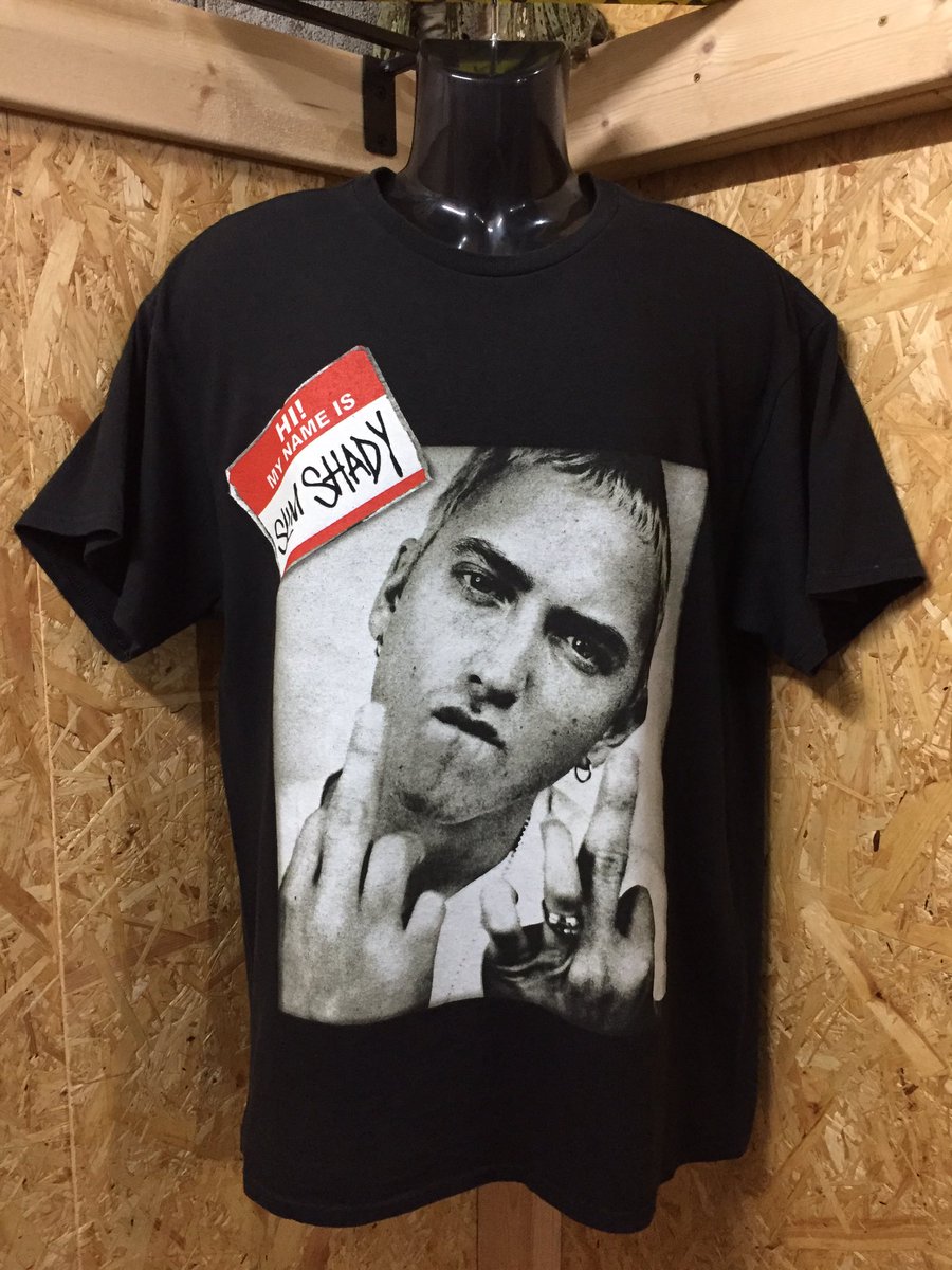 古着屋 ブレードワークス On Twitter エミネム 2000年代初頭 まさに時代の寵児としてショウレースで数々のタイトルを取りました 日本でも8mile エミネム主演の半自伝映画 とか超流行ってツアーで幕張にも来ましたね 古着 古着屋 Tシャツ 夏服 Eminem ラッパー