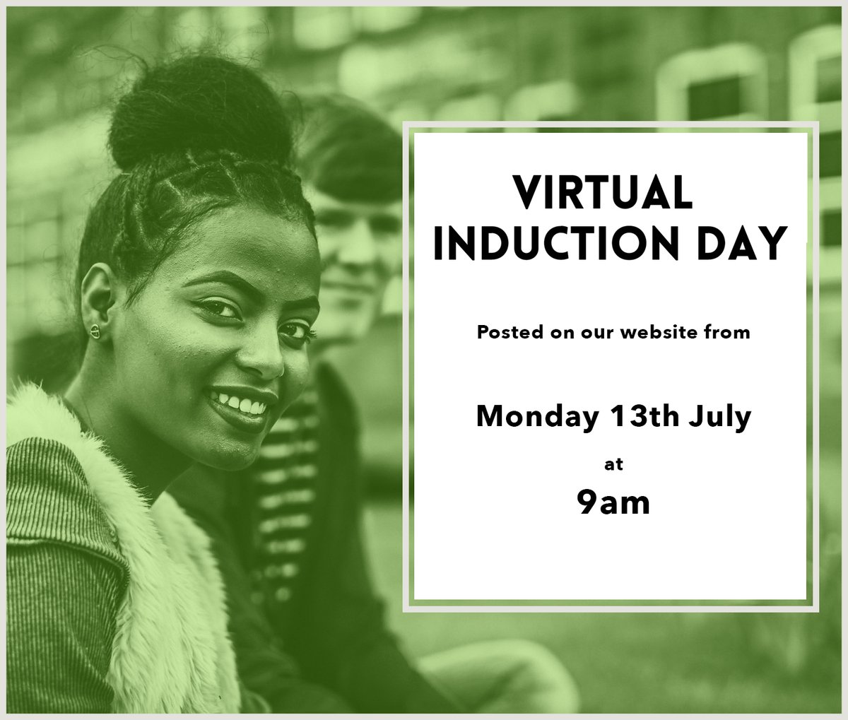ncdoncaster's tweet photo. Our first 'virtual' Induction Day will be posted on our website from 9am on Monday 13th July. Make your way through the steps to hear from the Principal, take a tour of our site, join our question &amp; answer session plus much more. Visit https://t.co/dZOFT8OaxM https://t.co/RLE6T5BNZo
