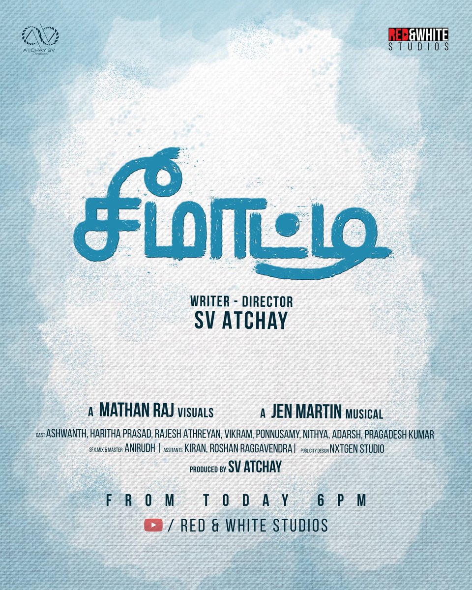 aadhavkk's tweet photo. All the best @5rikash for #Seemati
Releasing today at 6pm https://t.co/4LhN744dMo