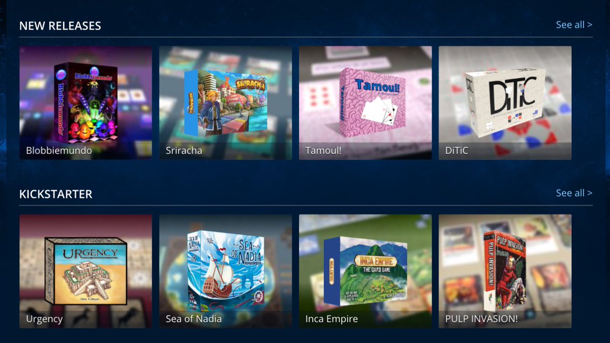 DiTiCboardgame's tweet photo. DiTiC is now available to play on @TabletopiaGames for free, quick play strategy game anyone?
#DiTiC #NewRelease #boardgames https://t.co/psGD0OlEsN