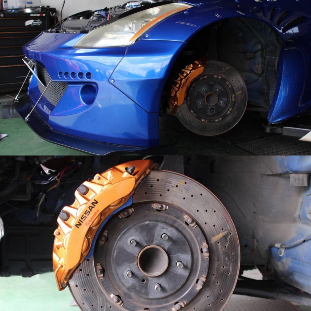 MANABOON_SNS's tweet photo. GT-R brembo😎
#manaboon  #manaboon株式会社 #brembo #fairladyz #z33life #z33nation #r35gtr #rocketbnny #止まれ #nismo https://t.co/cBCy6dfBAl