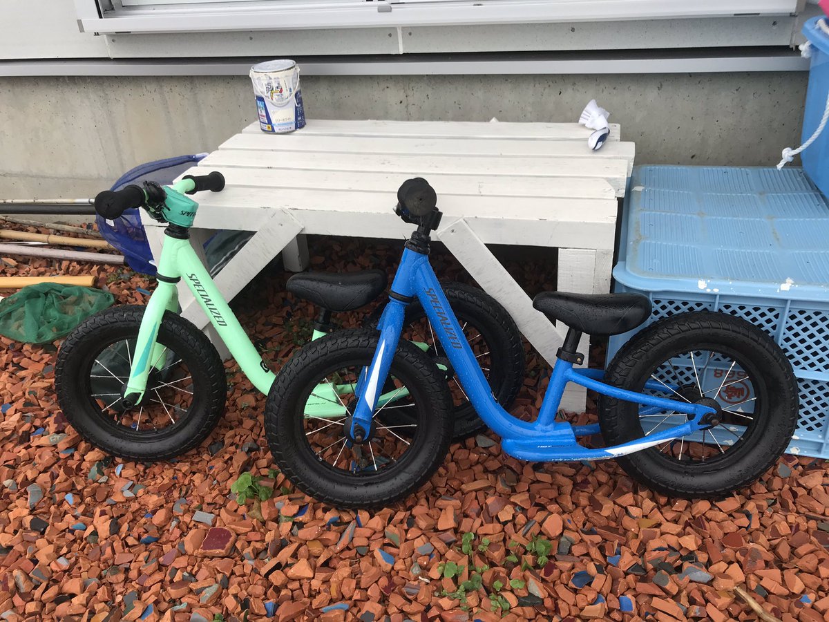 ikkifujiwara's tweet image. 雨上がりの水たまりライド後洗車done. #iamspecilaized