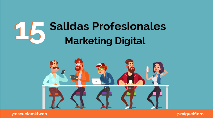 15 Salidas Profesionales del Marketing Digital que deberías conocer

🔻Digital Marketing Manager
🔻Community Manager 
🔻Consultor SEO
🔻Trafficker Digital
🔻Consultor SEM
🔻Content Manager

buff.ly/2GPlnjV vía <a href="/escuelamktweb/">Escuela Marketing and Web 🎓</a> &amp; <a href="/miguelfloro/">Miguel Florido</a> 

#MarketingDigital #SocialMedia