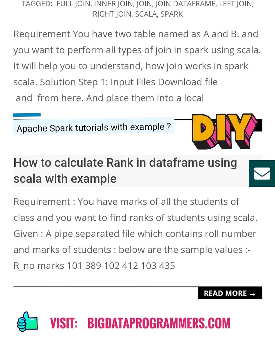 bigdataprgrmrs's tweet photo. #bigdataprogrammers #bigdatahadoop #bigdatatechnologies #bigdatahadoop #java #coding #learn #learncode #bigdatatutorials #bigdataanalytics #spark #python #bigdata #machinelearning #artificialintelligence #code
#spark #kafka #bigdataengineer #bigdata
#datascience #dataanalytics https://t.co/k3TOUDHrEn