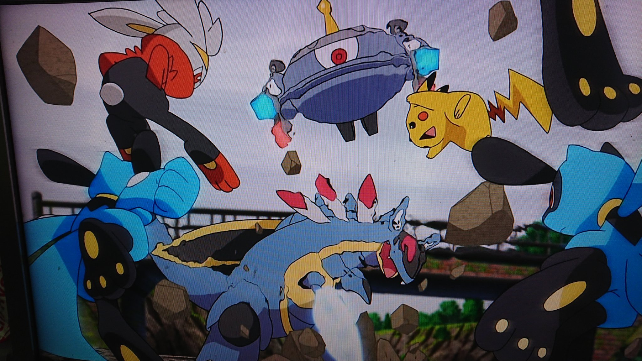 はいあっと 今日のロケット団 ジバコイルとアーマルドか まあまあ強いな アニポケ Anipoke T Co 7lquvbsip5 Twitter