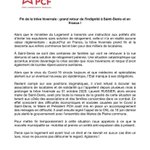 Photo by PCF Saint-Denis (@pcfsaintdenis)