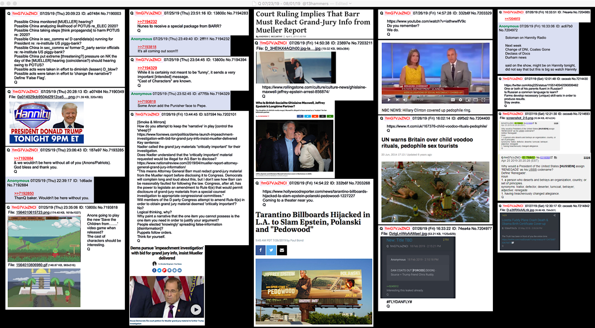 A Thread From 13hammers Thread Q Ytd July 23 19 To Aug 1 19 Q Went Silent Aug 2 To Oct 31 19 Q Q