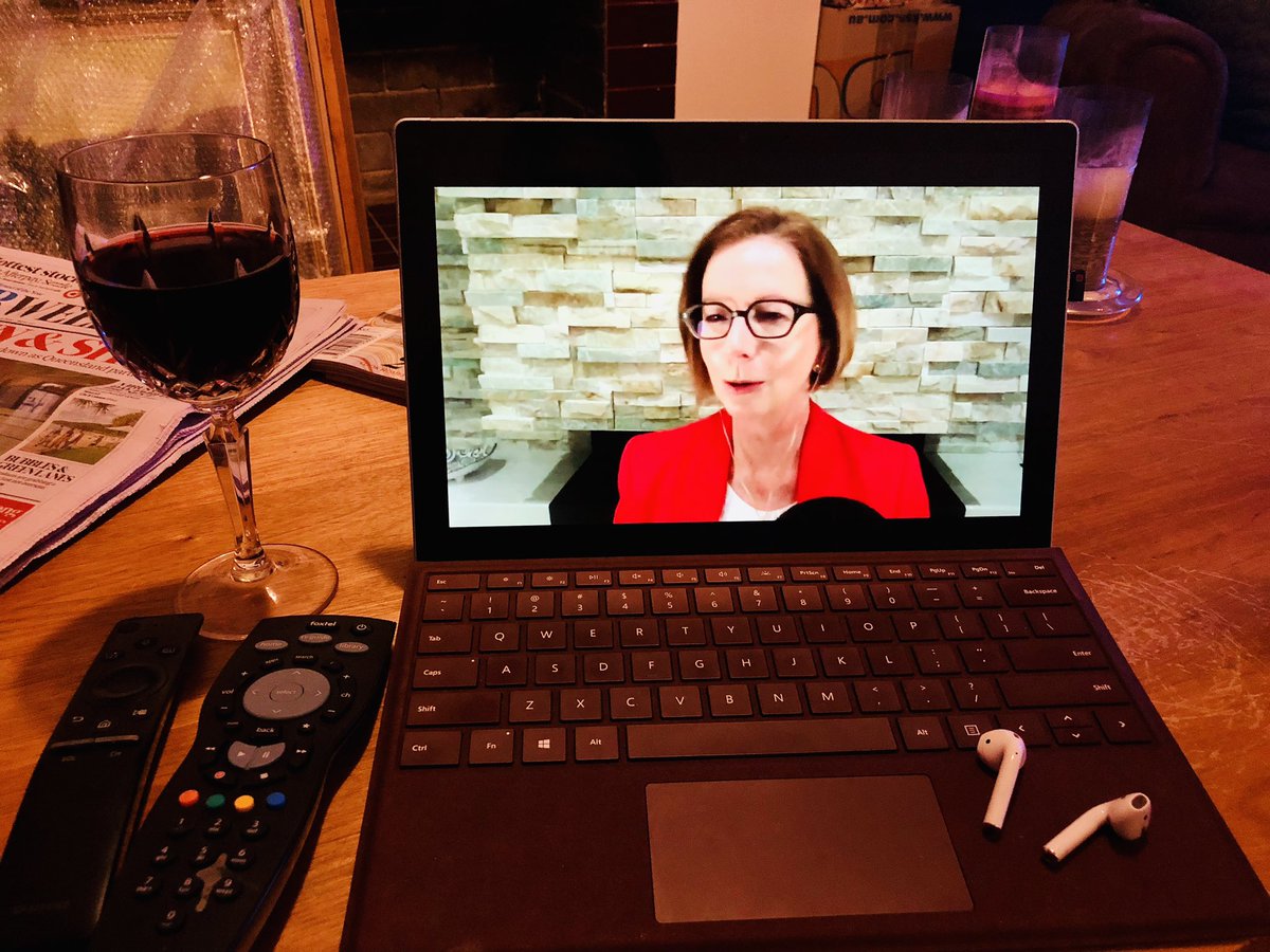 Tuned into Julia Gillard as part of <a href="/SydWritersFest/">Sydney Writers' Festival</a> and fabulous discussion!