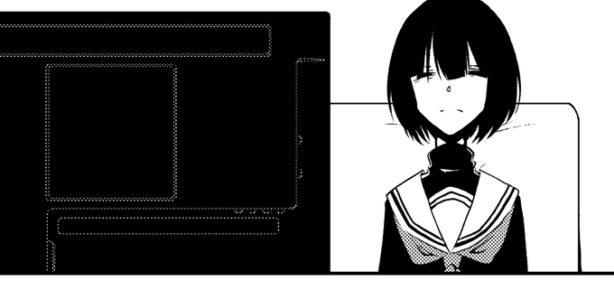 今日あげた漫画で一番気に入ってる千夜ちゃん 