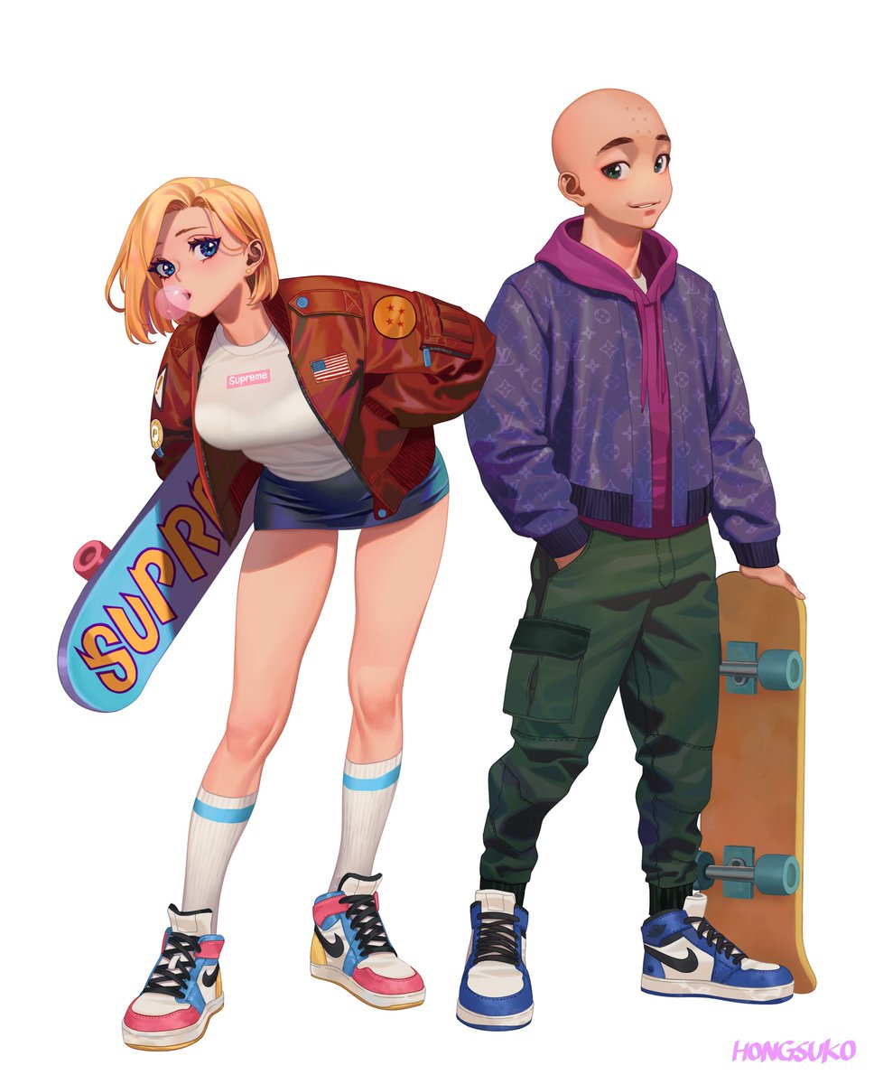 ドラゴンボール Android18 Dragonball Fanart Drawing Hongsuk0のイラスト
