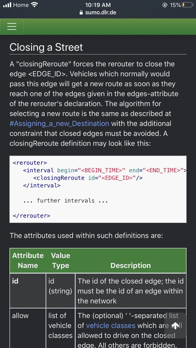 iampsk98's tweet image. @EclipseSUMO 
Thank you for the reply. But I followed the section - Closing a Street. And that does not mention about #rerouter having an ID. Can you please clarify this?
TIA
#SUMO #TrafficModeling #TraCI