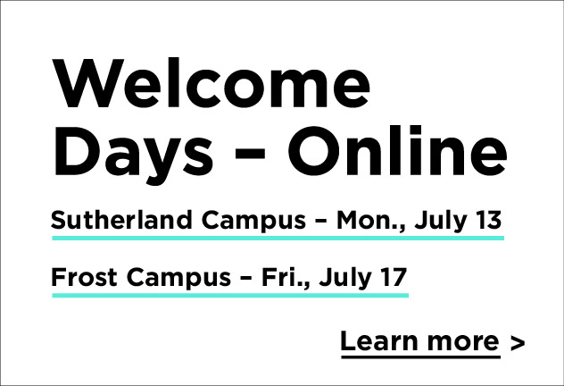 FlemingCollege's tweet photo. Are you starting or considering Fleming College for this September? Get a jump start on your college journey with Fleming College Welcome Days online! https://t.co/4QpCq1GnM7 #FlemingCollege #FlemingSafe https://t.co/CTxZleBLcO