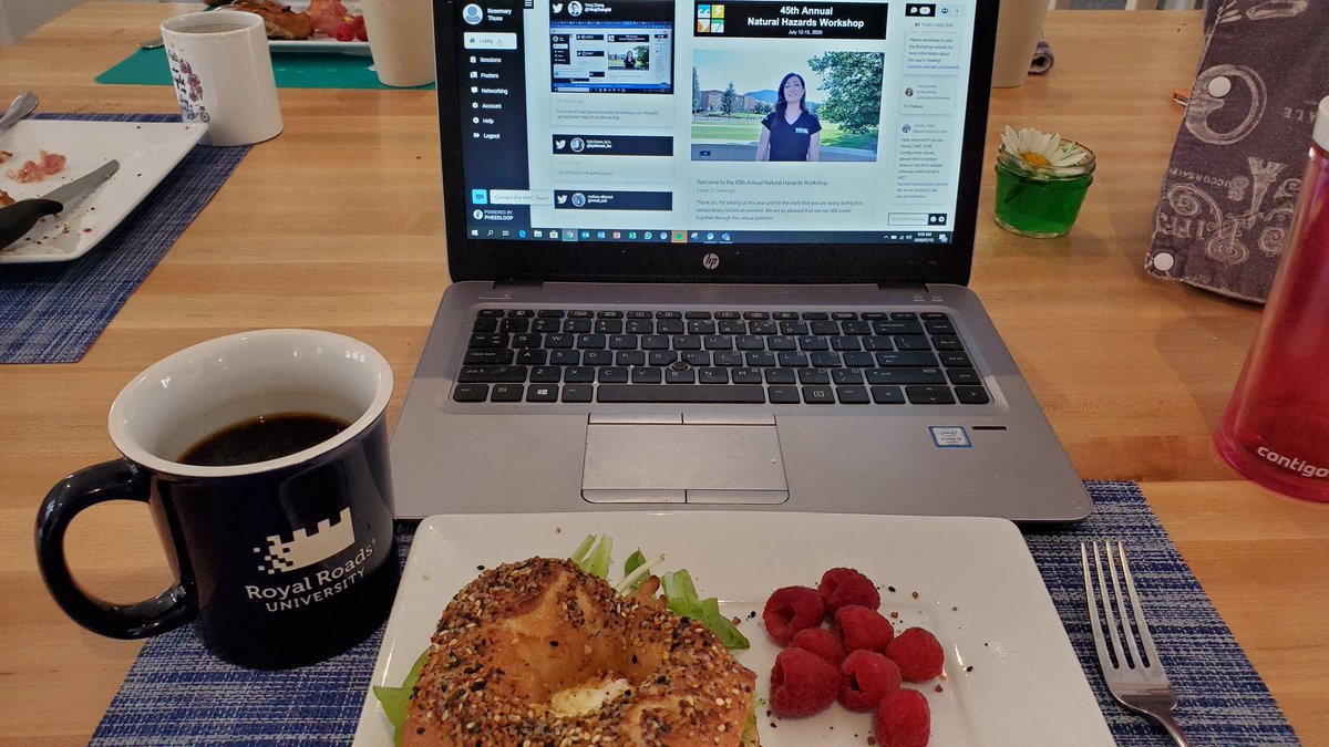Flights to this year's Natural Hazards Workshop were real cheap. Breakfast included! #hazWS gone virtual <a href="/HazCenter/">Natural Hazards Center</a>