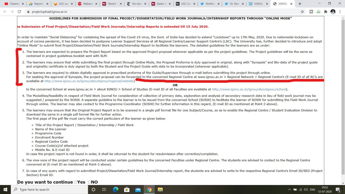 AH_Helpline's tweet photo. @OfficialIGNOU @IgnouVc  Ek traf bolte ho Project online Submit kro aur RC se Digital Approval lo...aur Jab RC ko Project bhejo Approval ke liye to wo bol rhe hai Lockdown khtm hone ka wait kro..jab Approval krna hi nhi tha to Online portal bnaya kyu?? Majak Chal rha hai?😡😡 https://t.co/K1yCDdLCkf