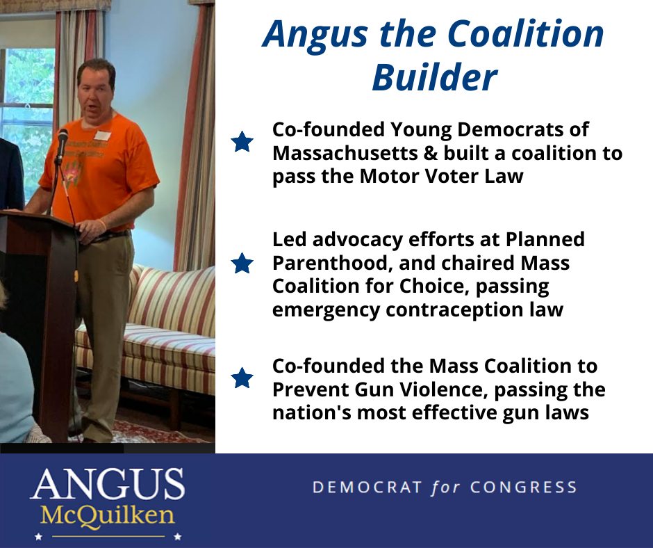 Angus4Congress's tweet photo. Get to know Angus, the Coalition Builder. #AboutAngus https://t.co/exfp0S5xwP