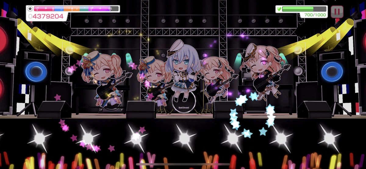 BanG Dream Girls Band Party - The chibi characters are back once again in BanG  Dream! Girls Band Party!☆PICO～OHMORI～! Join them for some extra large  laughs and fun starting May 7th, 2020!