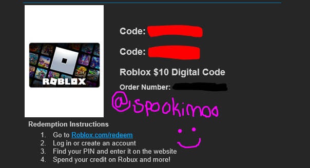 Spooky Wooky On Twitter Back At It Again With These Giveaways This Giveaway Is For A 10 Dollar Robux Giftcard There Will Be 2 Winners One Card Per Person To Enter Just - roblox bucks digital