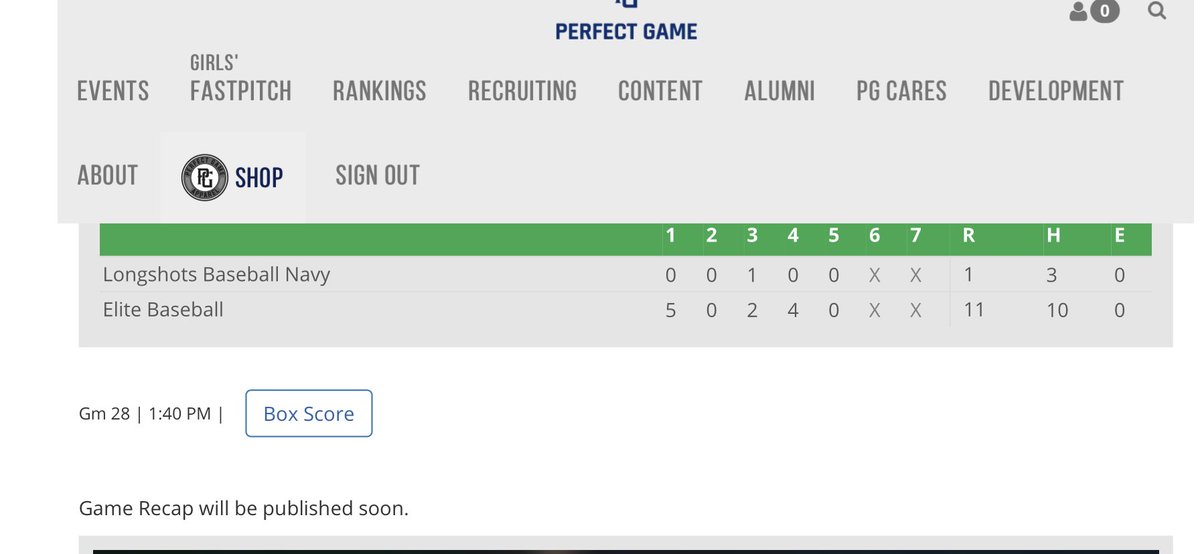 Elite rolls in game 2! Goff a cg and up to 86. Green 2-2 with a triple to lead way.