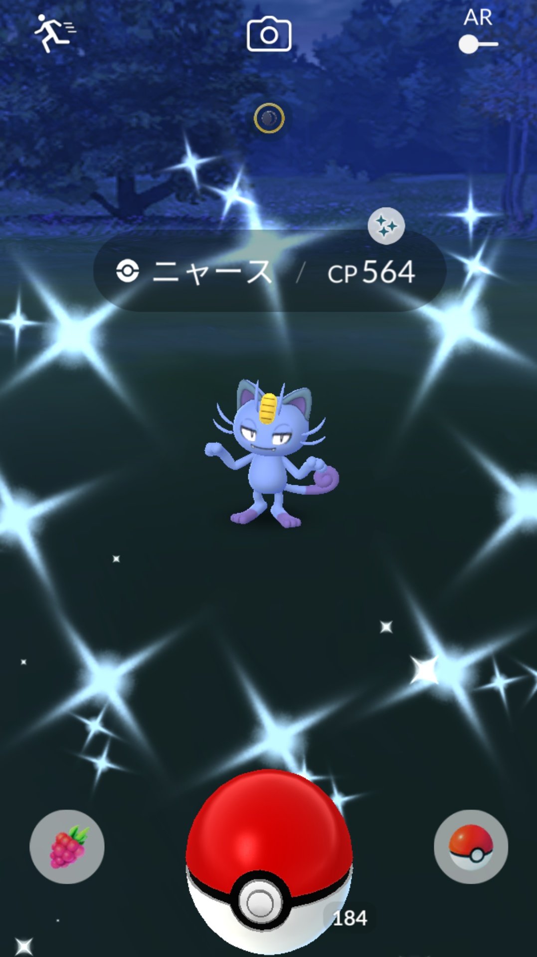 かっちゃん ８ ８gofest横浜 A Twitter 今日ポケモンｇｏでゲットした色違いポケモン 色 アローラニャース ２匹目 スーパーボールときんのズリのみを１個ずつ使ってゲットしました これで２匹目なので色アローラペルシアンに進化可能 アローラ系は通常
