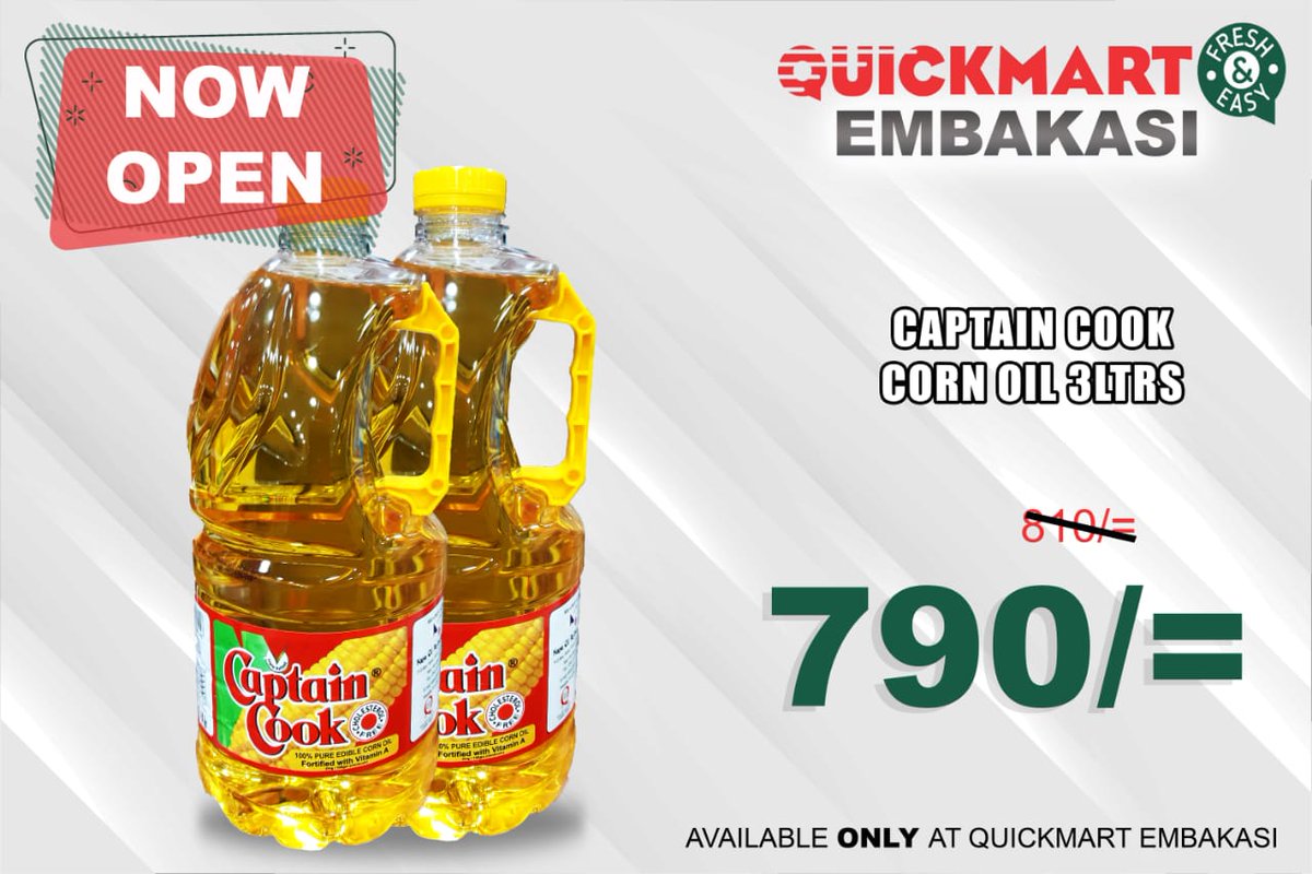 Kiplangat_benso's tweet photo. #QuickmartThirtyThree is now open at Embakasi. There are amazing offers for you https://t.co/3Rr2suhMzO