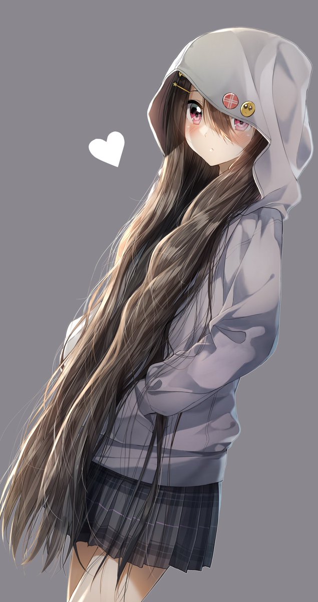 長い髪のtwitterイラスト検索結果