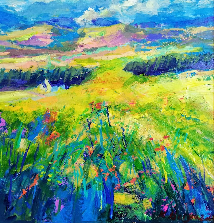 flatcatgallery's tweet photo. Just arrived - five new wonderful paintings by Edinburgh Artist Kaien Bergius. Check them out on our website https://t.co/ipZlqbnkbs https://t.co/Fa2tceHIku