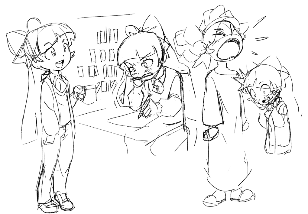 june_shores's tweet photo. Some warm up sketches. https://t.co/jJXivAEHEb