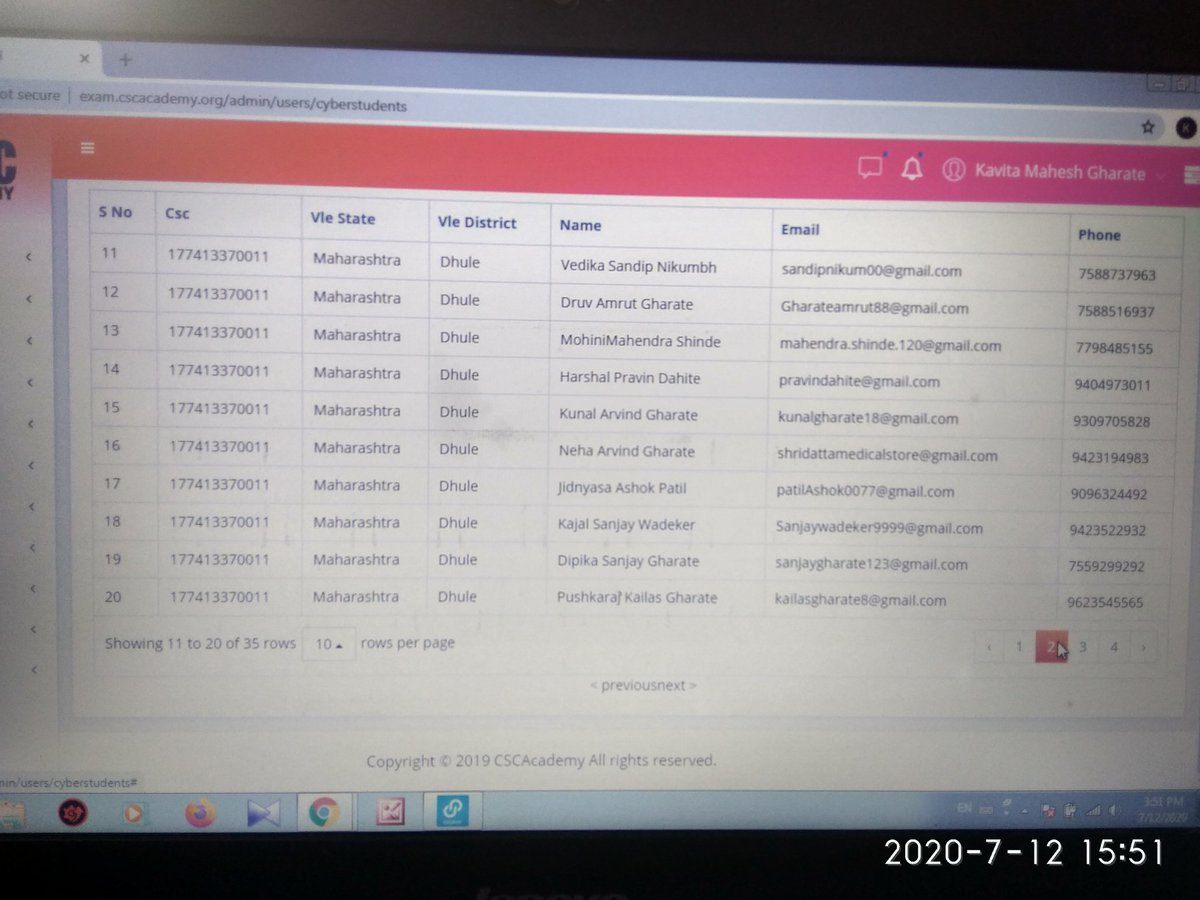 KavitaGharate's tweet photo. Janhvi Online multiservises Samode
Today's 35 School Students Registered in Cyber Security Course.
@CSCMaharashtra
@CscDhule 
@RkeshPatil1 https://t.co/y54WtMy9WF