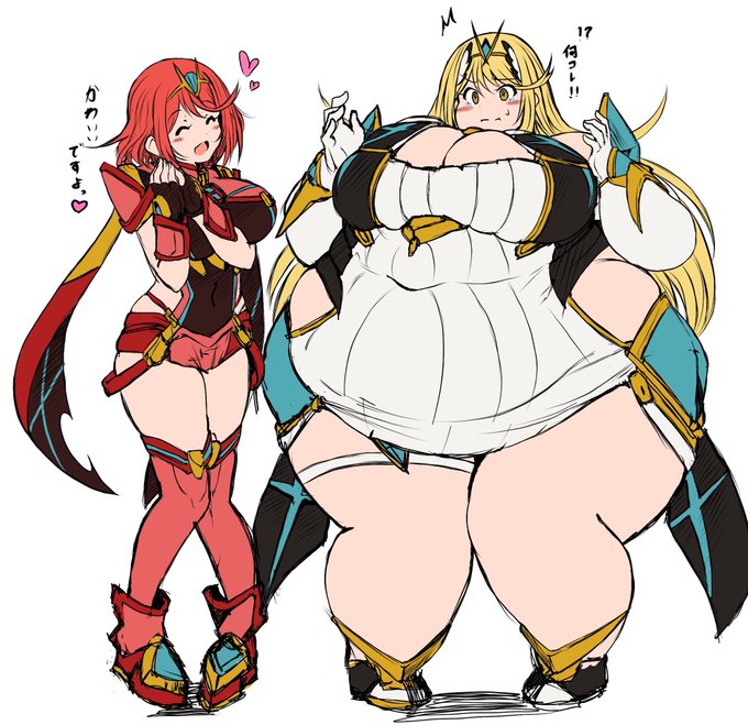 ヒカリを太らせたいホムラ 