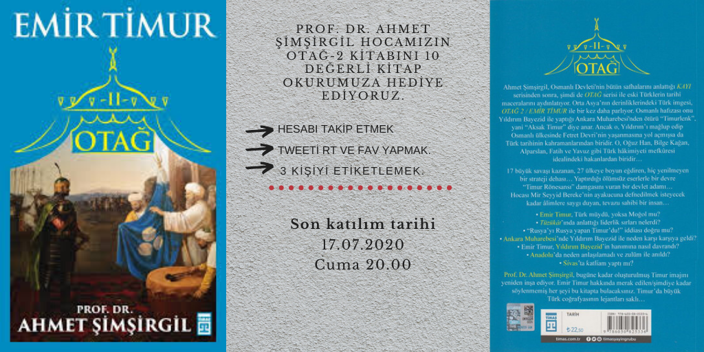 floki0834's tweet photo. Prof. Dr. @ahmetsimsirgil Hocamızın mükemmel eserlerinden biri ile daha çekilişlerimize devam ediyoruz. Takipçilerimiz arasından 10 kitap severe kitabı hediye ediyoruz. 

Çekiliş kuralları resimde. 

Selam ve dua İle..
#Otağ2
#BüyükDoğuş  
#TürkTarihi 
#Türklerinislamiyyeti https://t.co/Wi0fbrzqD8