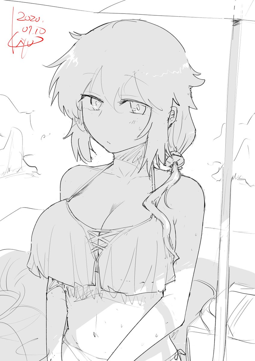 基本的に荷物番 #JKキユーちゃん 