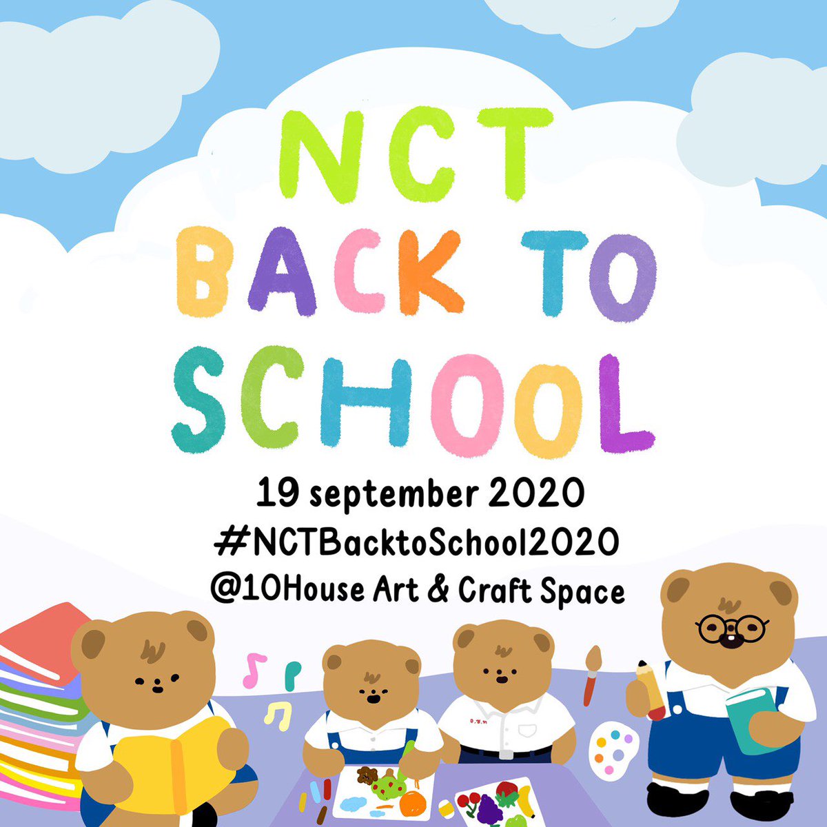 NCT SCHOOL 2020 เปิดเทอมเเล้วววว พร้อมไปโรงเรียนกันหรือยังคะ #NCTBACKTOSCHOOL2020 #ตลาดนัดnct #ตลาดนัดอซท #ตลาดนัดwayv